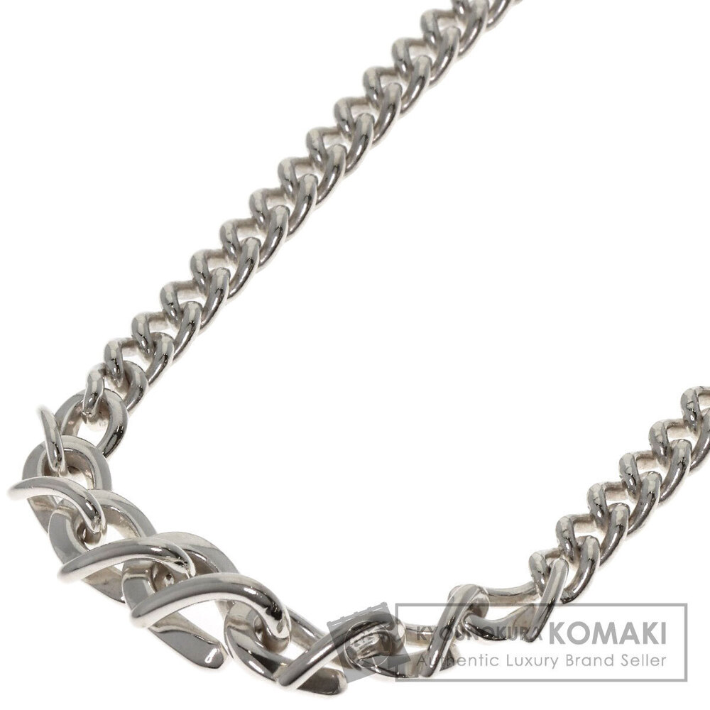 Tiffany Graduated Link Necklace Silver
